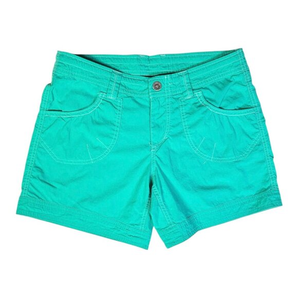 Kuhl Size 6 Teal Shorts 6" Inseam - Picture 1 of 11